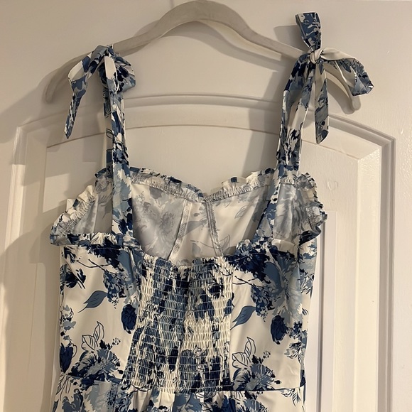 Floral Ruffle Cami Dress - Picture 7 of 9